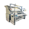 KNIT FABRIC TENSIONLESS INSPECTION ROLLING MACHINE