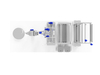 Tubular Knitted Fabric Slitter Enzyme Washing Finishing Machine