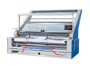 Knit Fabric Tensionless Winding Rolling Inspect Machine