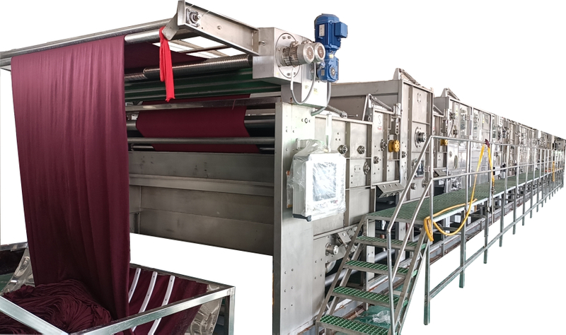 Continuous Scouring Bleaching Washing Machine for Knit Fabric