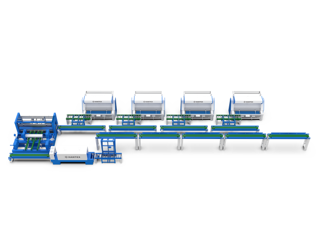 Automatic Fabric Rolling Packing Machine