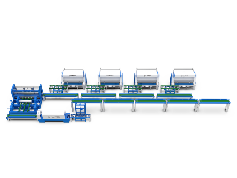 Automatic Fabric Rolling Packing Machine