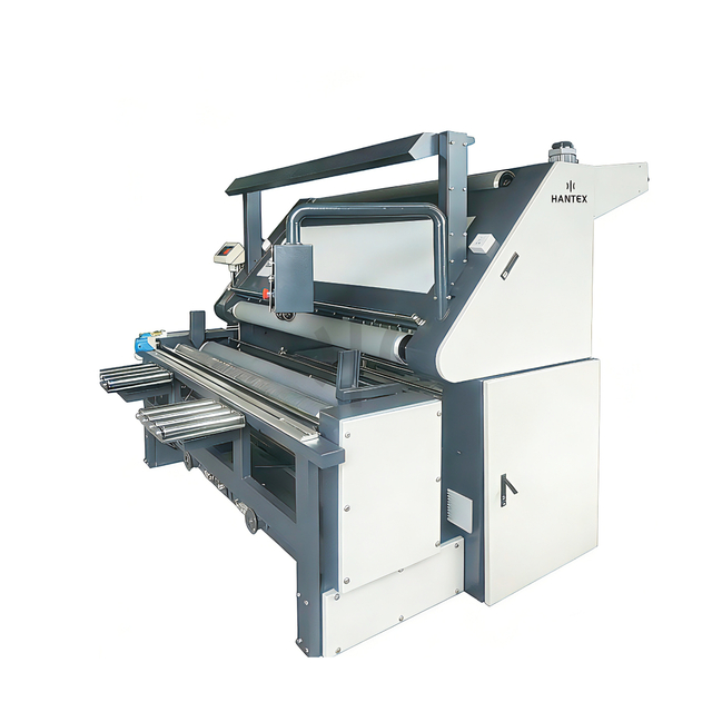 KNIT FABRIC TENSIONLESS INSPECTION ROLLING MACHINE